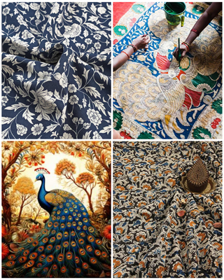 Kalamkari Print: A Storied Tapestry of Art and Heritage